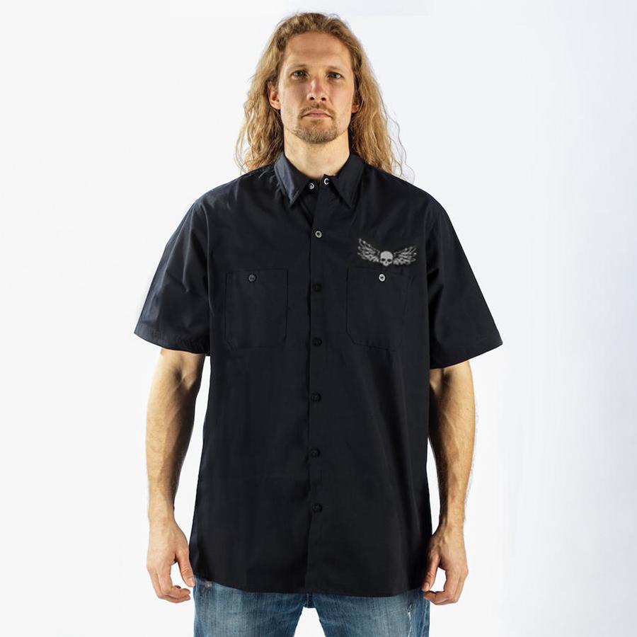Destroy Skull Printed Workshirt