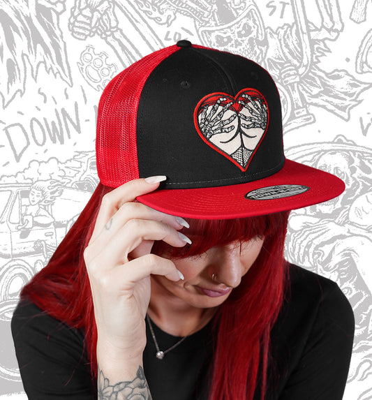 Grab of Death Flat Bill Snap Back Hat