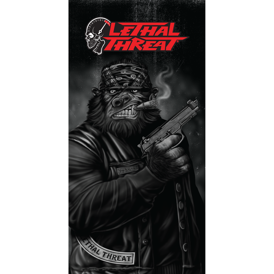 Lethal Threat Pistol Gorilla Banner