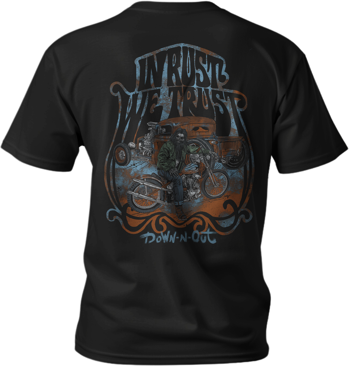 In Rust We Trust Black T-Shirt