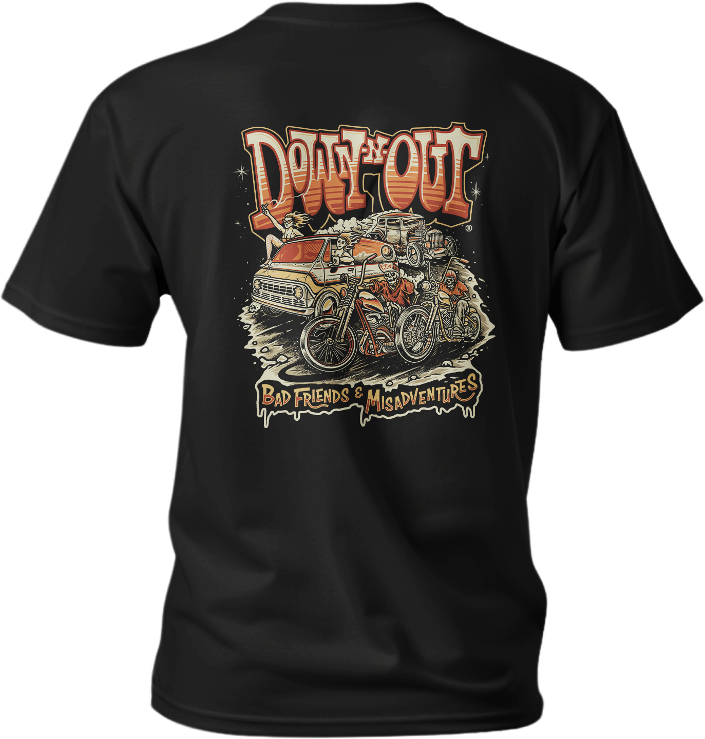 DNO 4 Life Black T-Shirt
