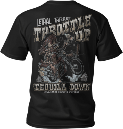 Tequila Down Black T-Shirt