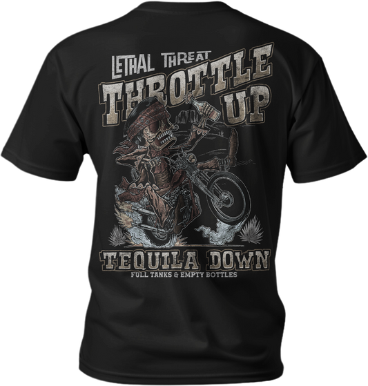 Tequila Down Black T-Shirt