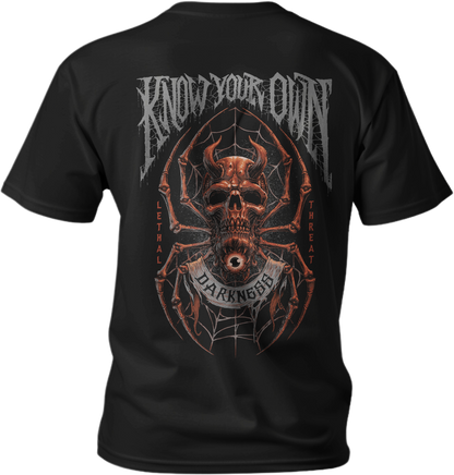 Know Your Darkness Men's Black Tee Shirt