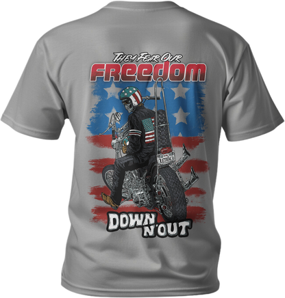 Freedom Rider Grey T-Shirt