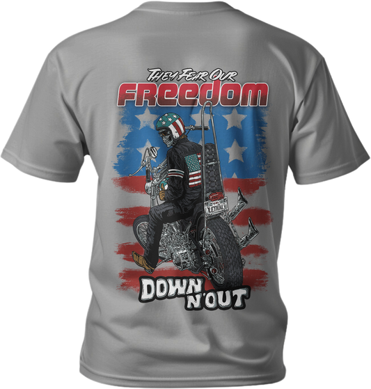 Freedom Rider Grey T-Shirt
