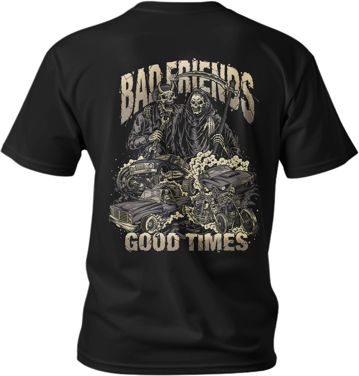 Bad Friends Black T-Shirt