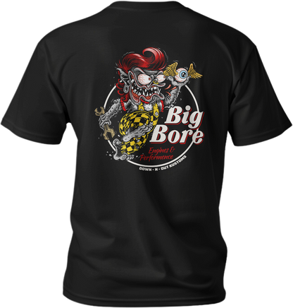 Big Bore Monster Black T-Shirt