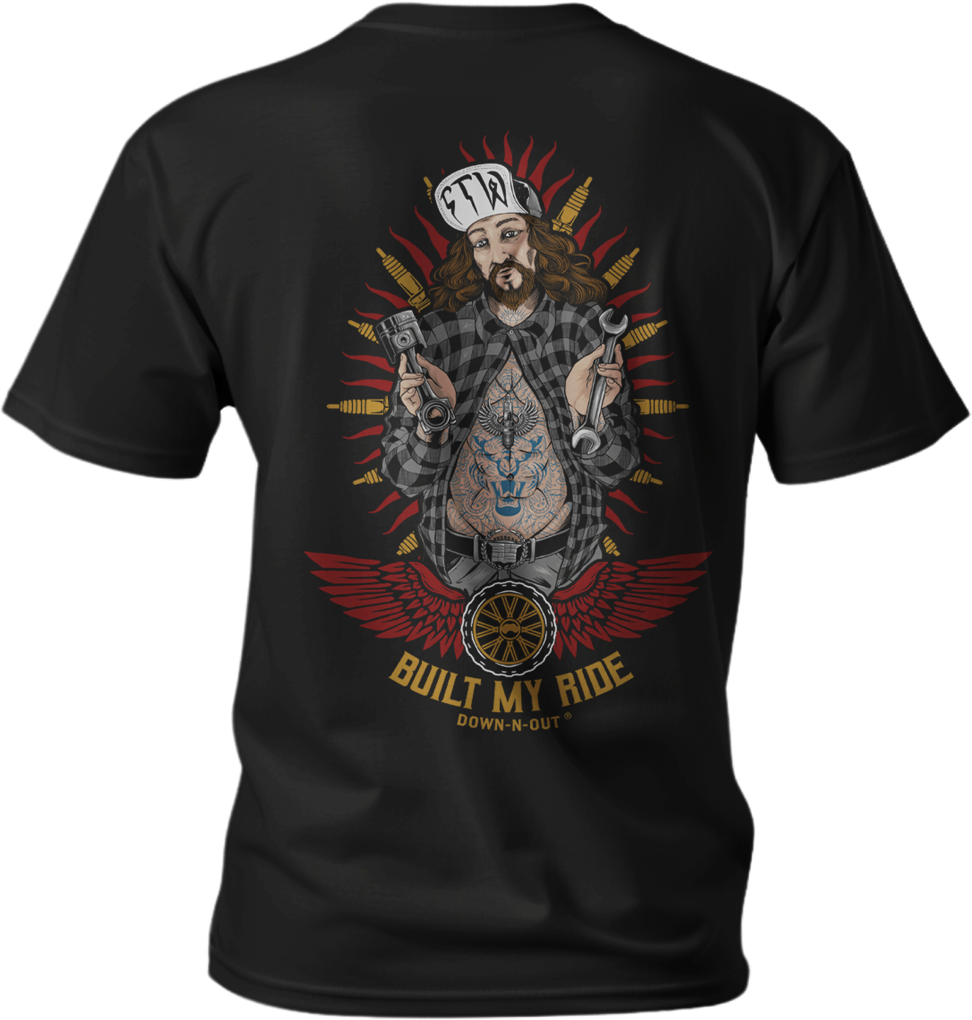 Built My Ride Black T-Shirt