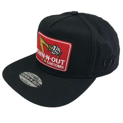 DOWN-N-OUT Flat Bill Hat