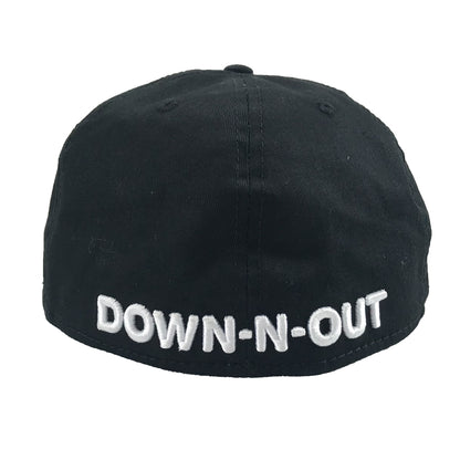 DOWN-N-OUT Flat Bill Hat