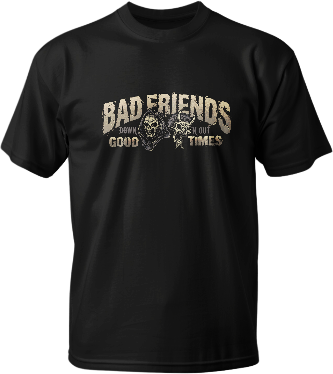 Bad Friends Black T-Shirt