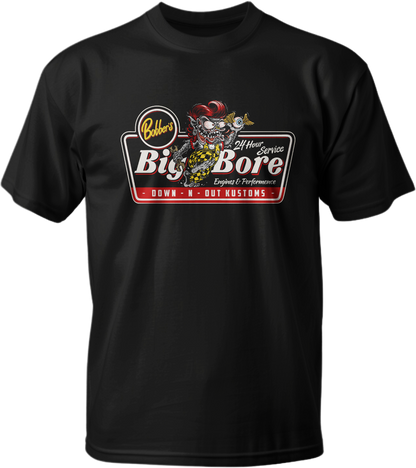 Big Bore Monster Black T-Shirt