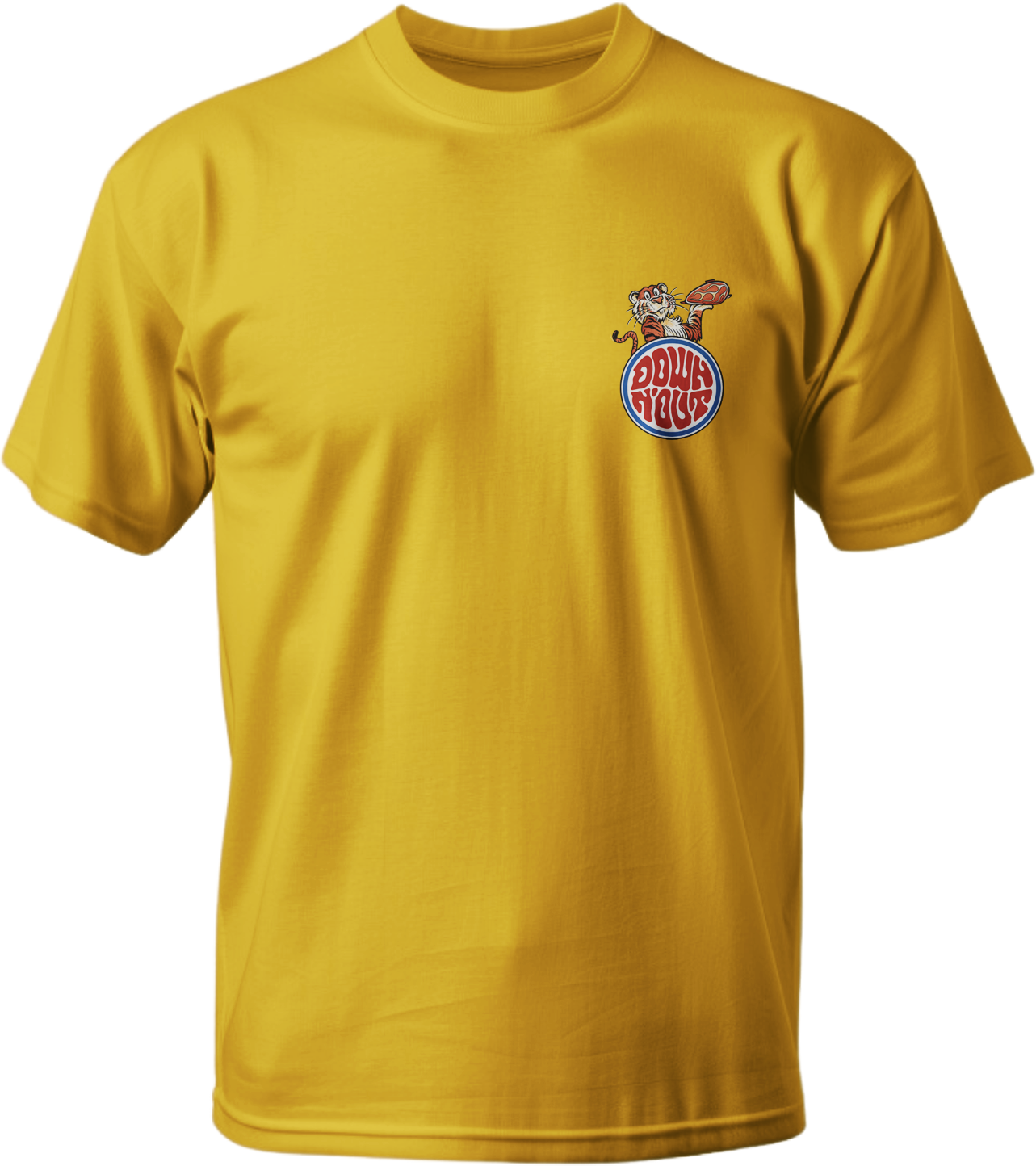 Tiger in Your Tank Mustard Yellow T-Shirt