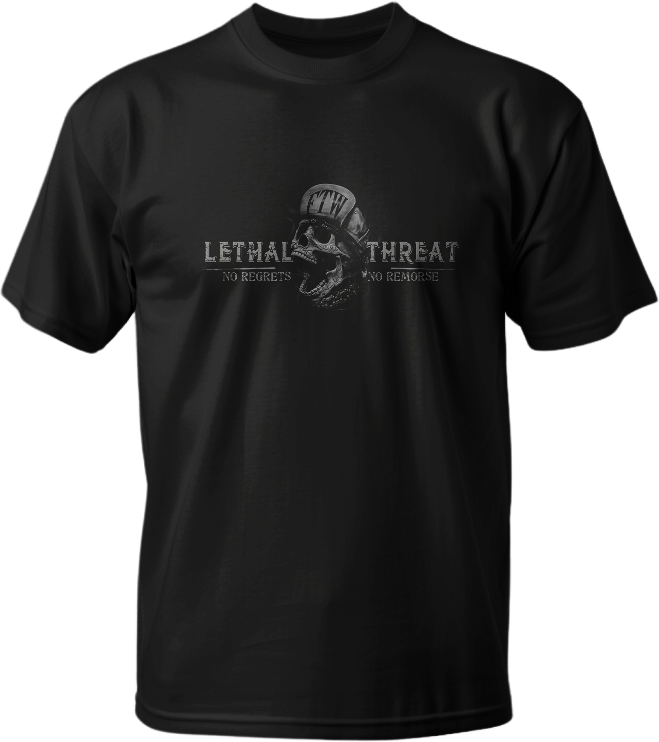 Leader of the Pack Men's Black T-Shirt