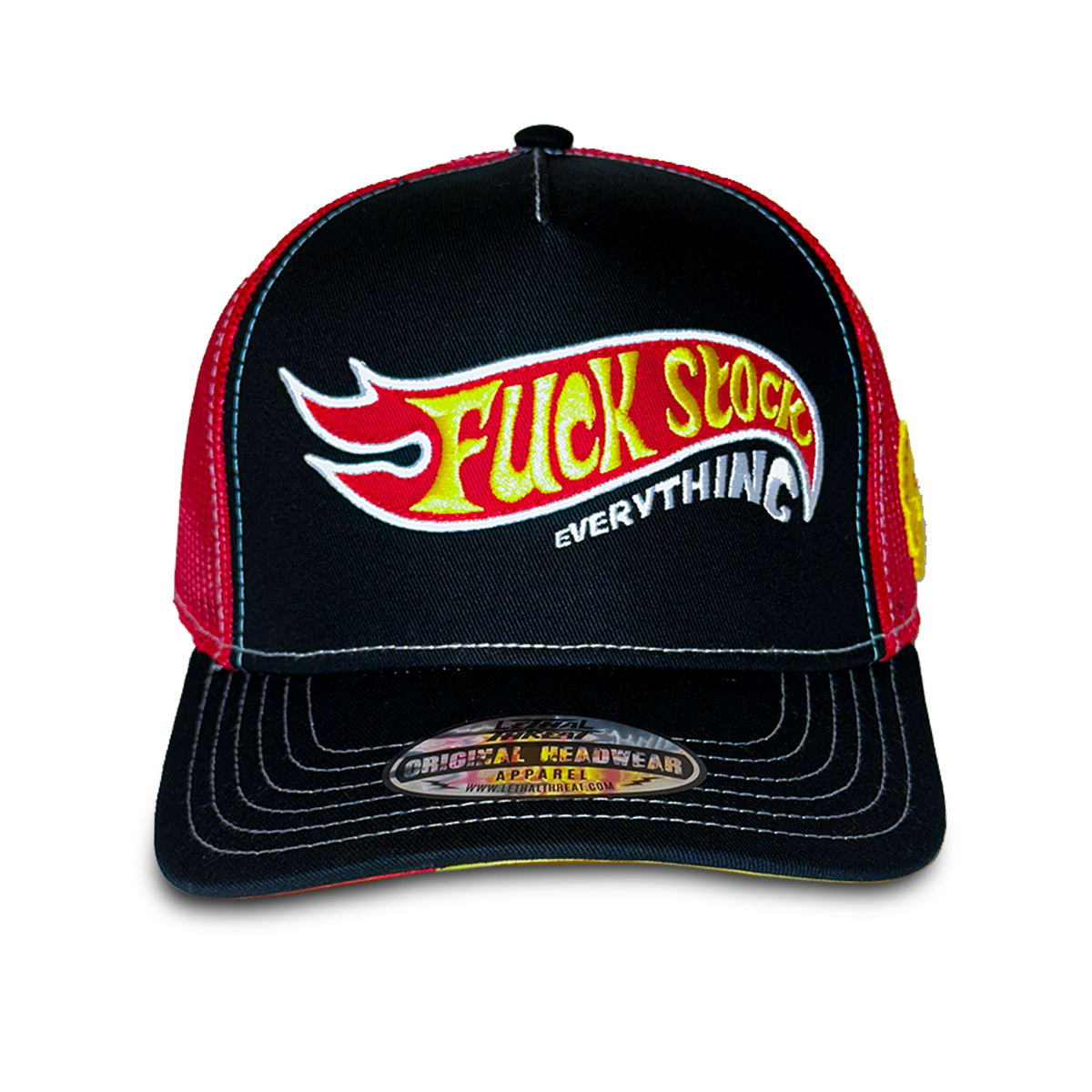 Fuck Stock Everything Curved Bill Hat