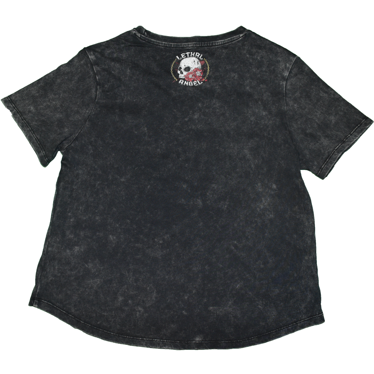 Unleashed Skull Scoop Neck Tee