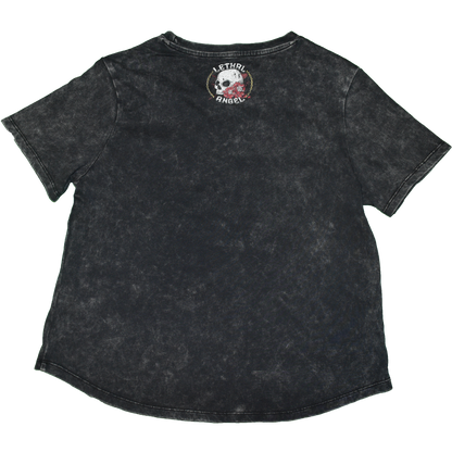 Unleashed Skull Scoop Neck Tee