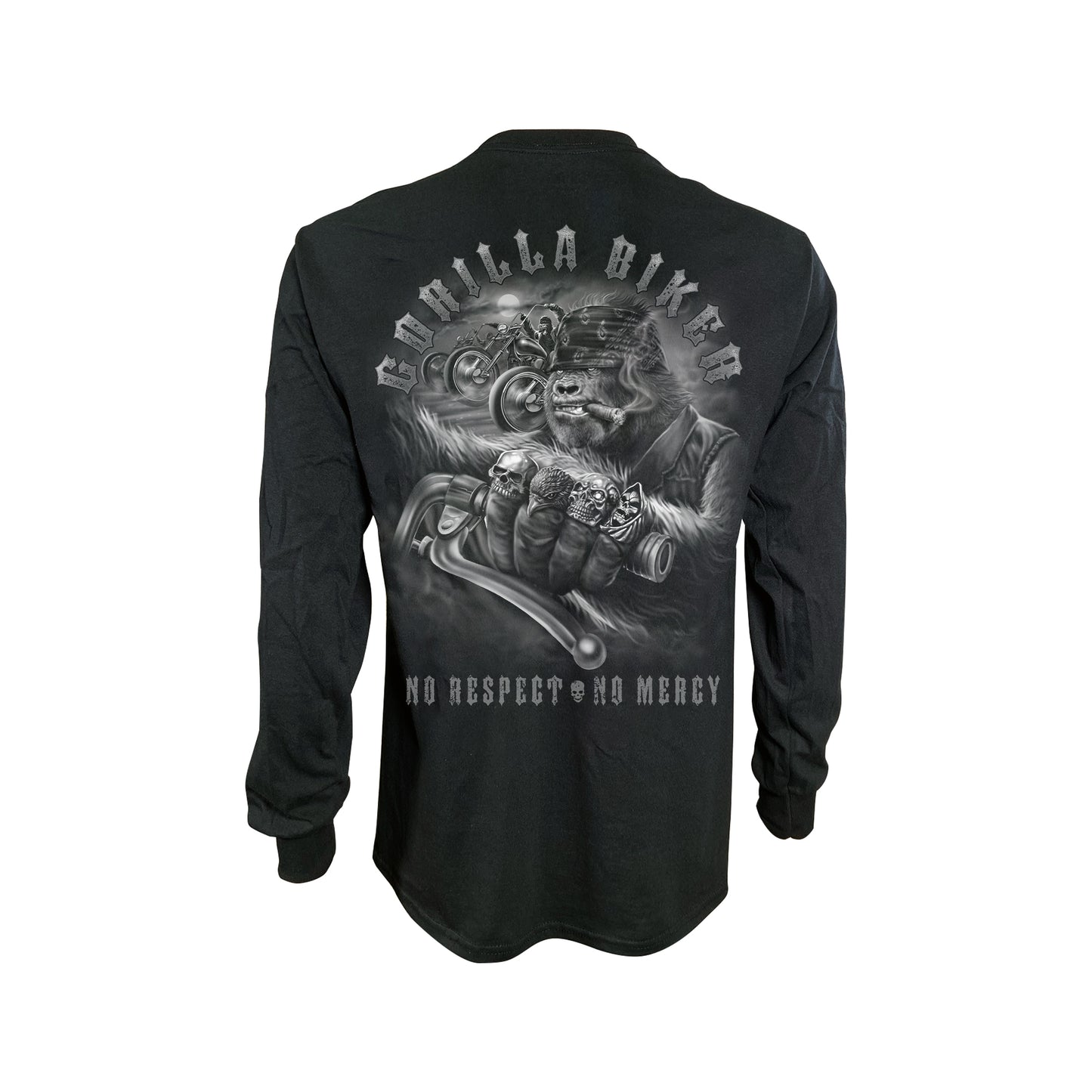 Gorilla Biker Men's Long Sleeve Shirt