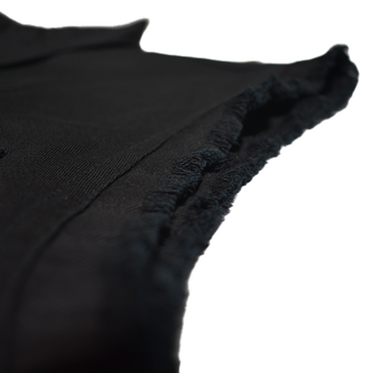 In Memory Printed Sleeveless Button Down
