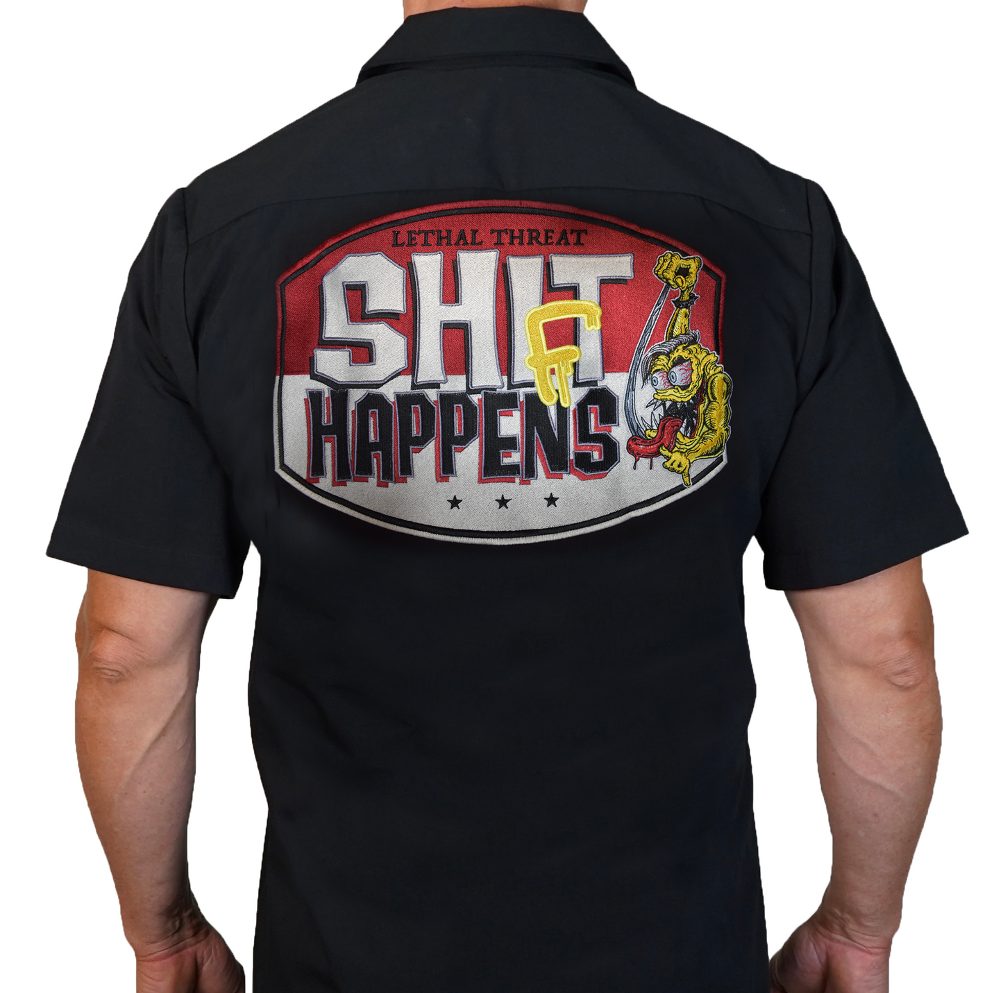 Shift Happens Monster Work Shirt