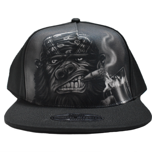 Gorilla Beer Flat Bill Hat