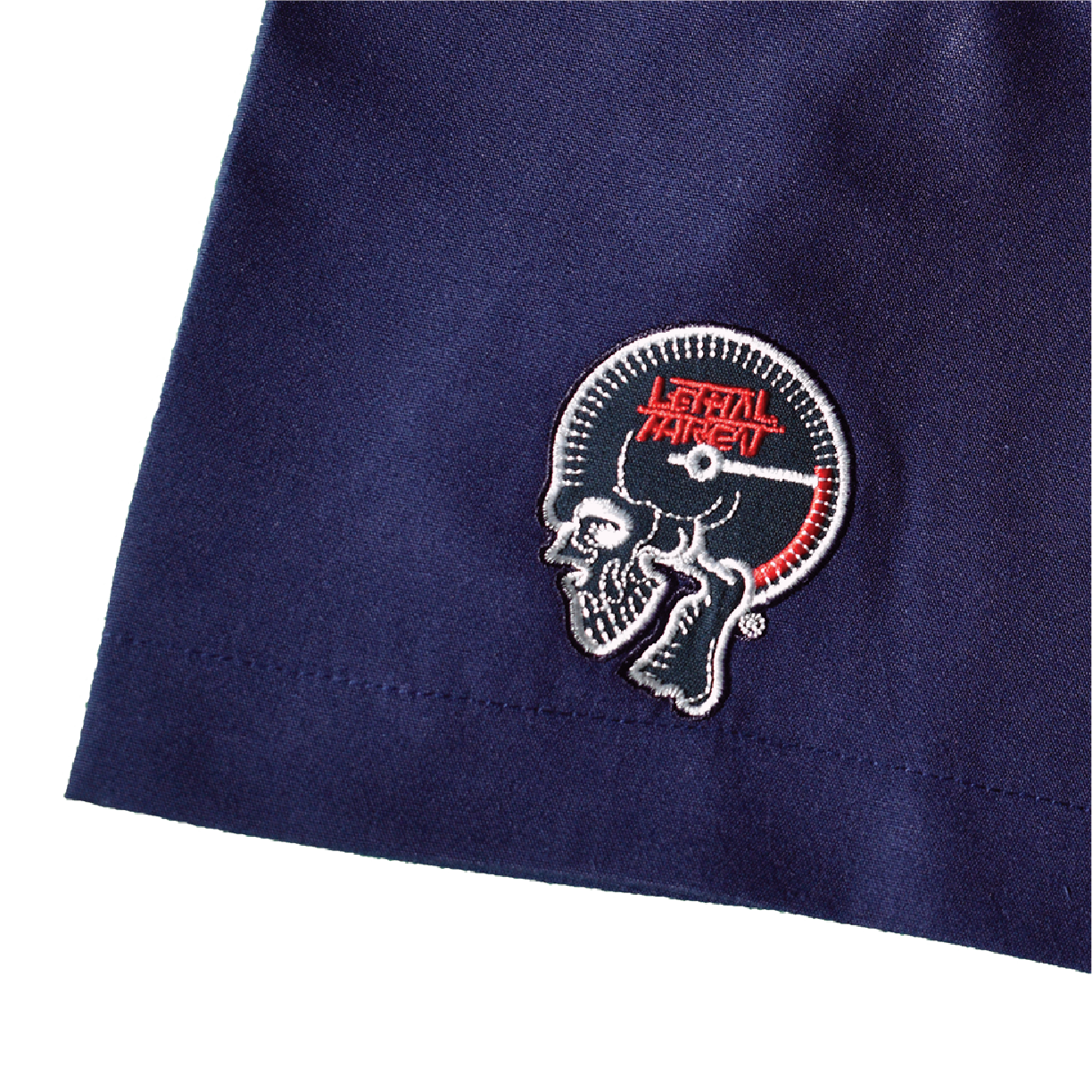 Life Is A Highway Monster Embroidered Work Shirt / Shop Shirt