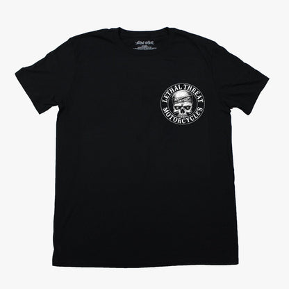 Loud Pipes Bandanna Skull Tee