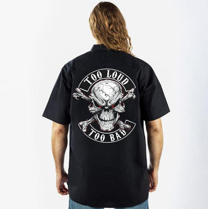 Too Loud Printed Printed Workshirt