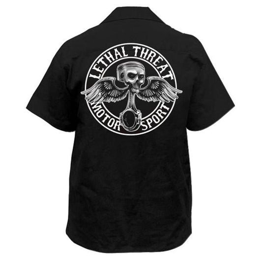 Piston Angel Embroidered Work Shirt