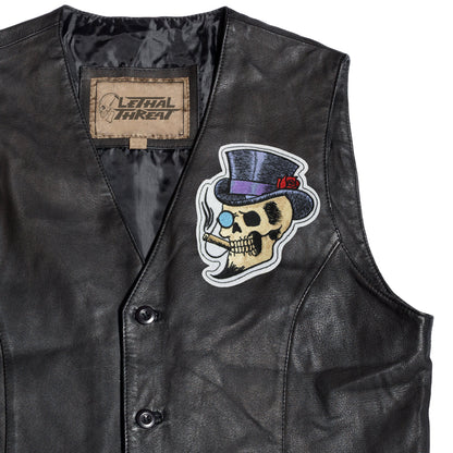 Top Hat Skull Patch
