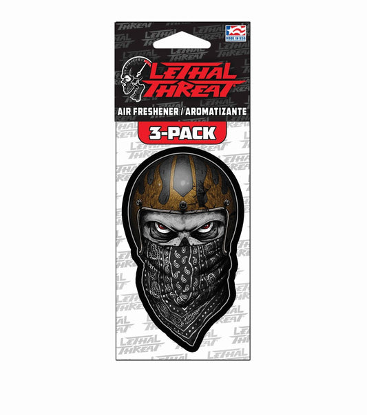 Skull Bandanna Paper Air Freshener 3-Pack