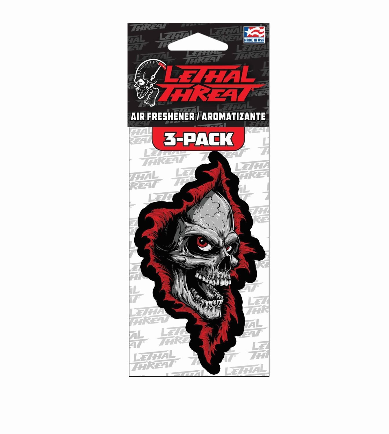 Ripper Skull Paper Air Freshener 3-Pack