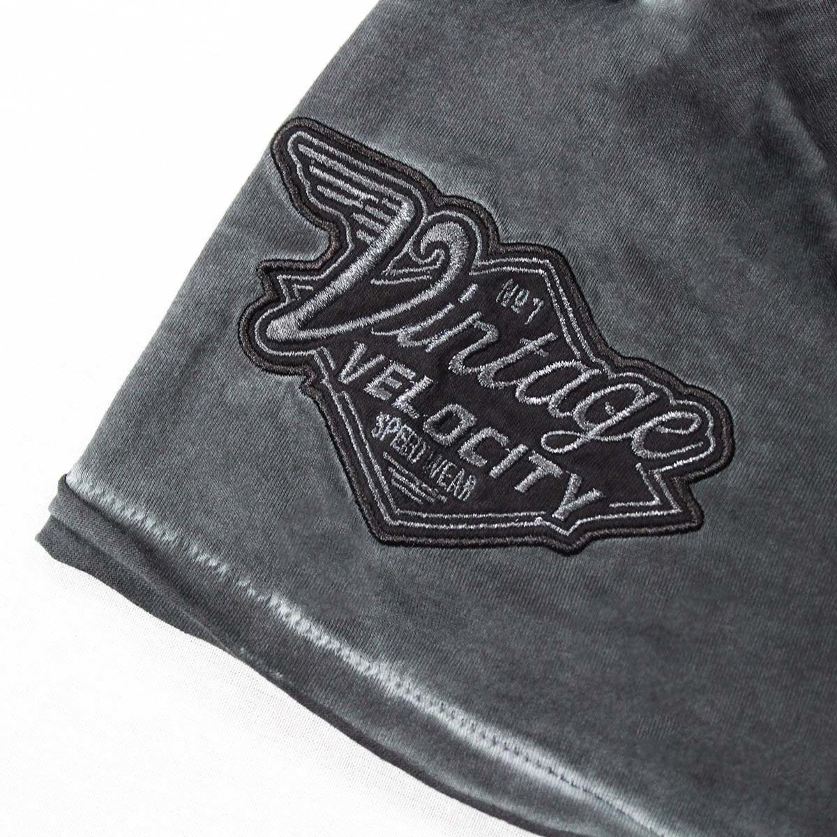 Vintage Velocity Biker Vs Hipsters Tee