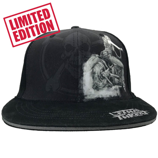 Babe Biker Flat Bill