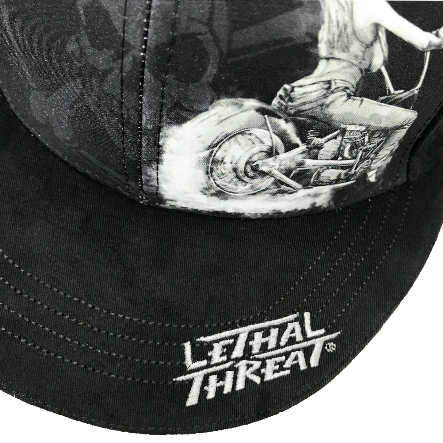 Babe Biker Flat Bill