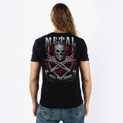 Metal Till The Grave Tee