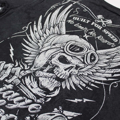 Vintage Velocity Cigar Skull Tee