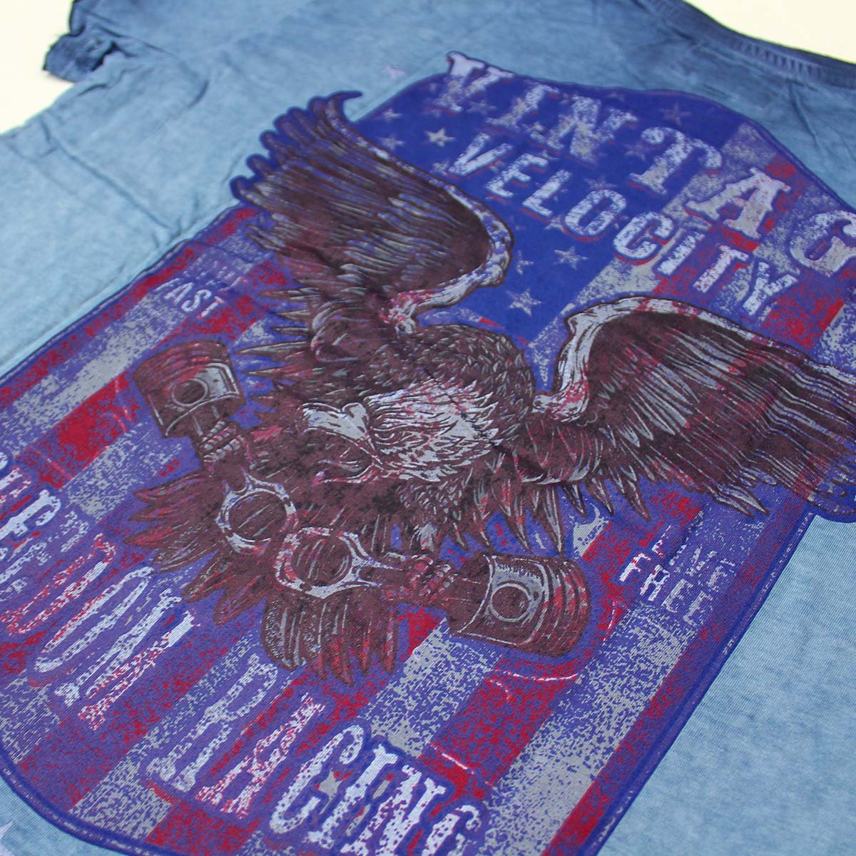 Vintage Velocity Freedom Racing USA Tee
