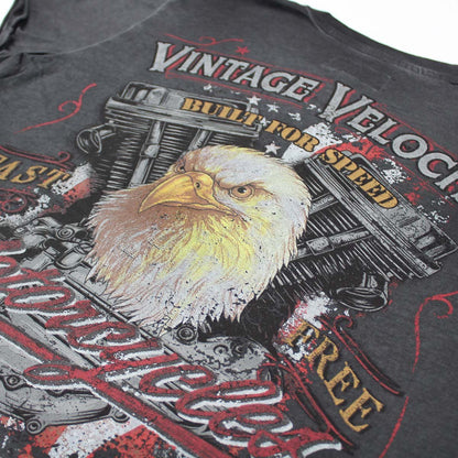 Vintage Velocity Eagle Motorcycle Tee