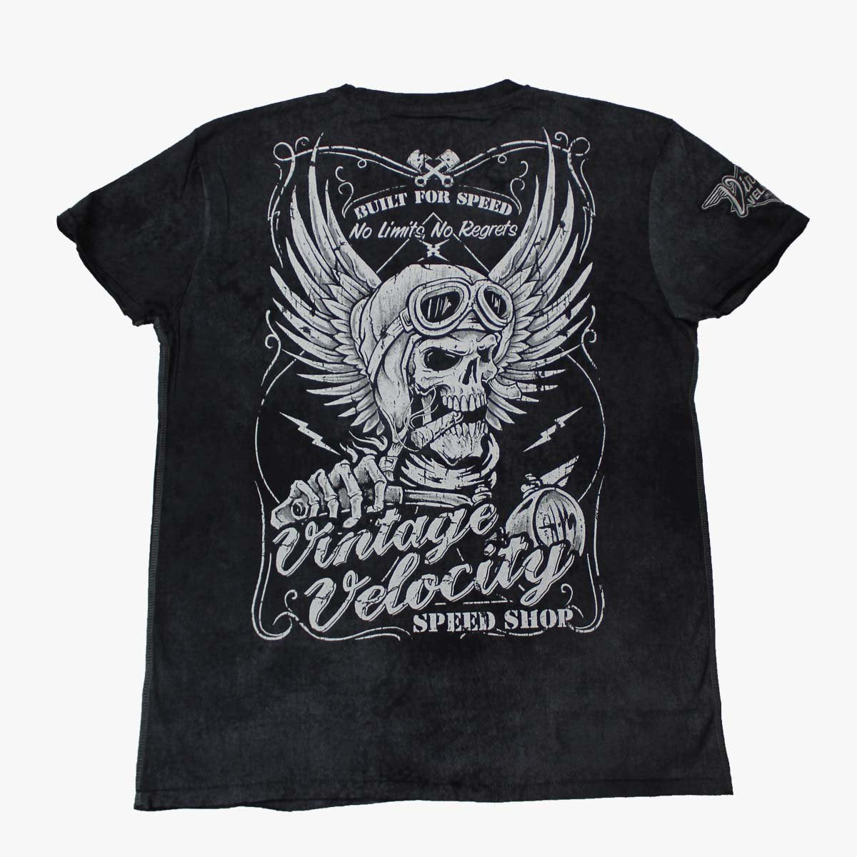 Vintage Velocity Cigar Skull Tee