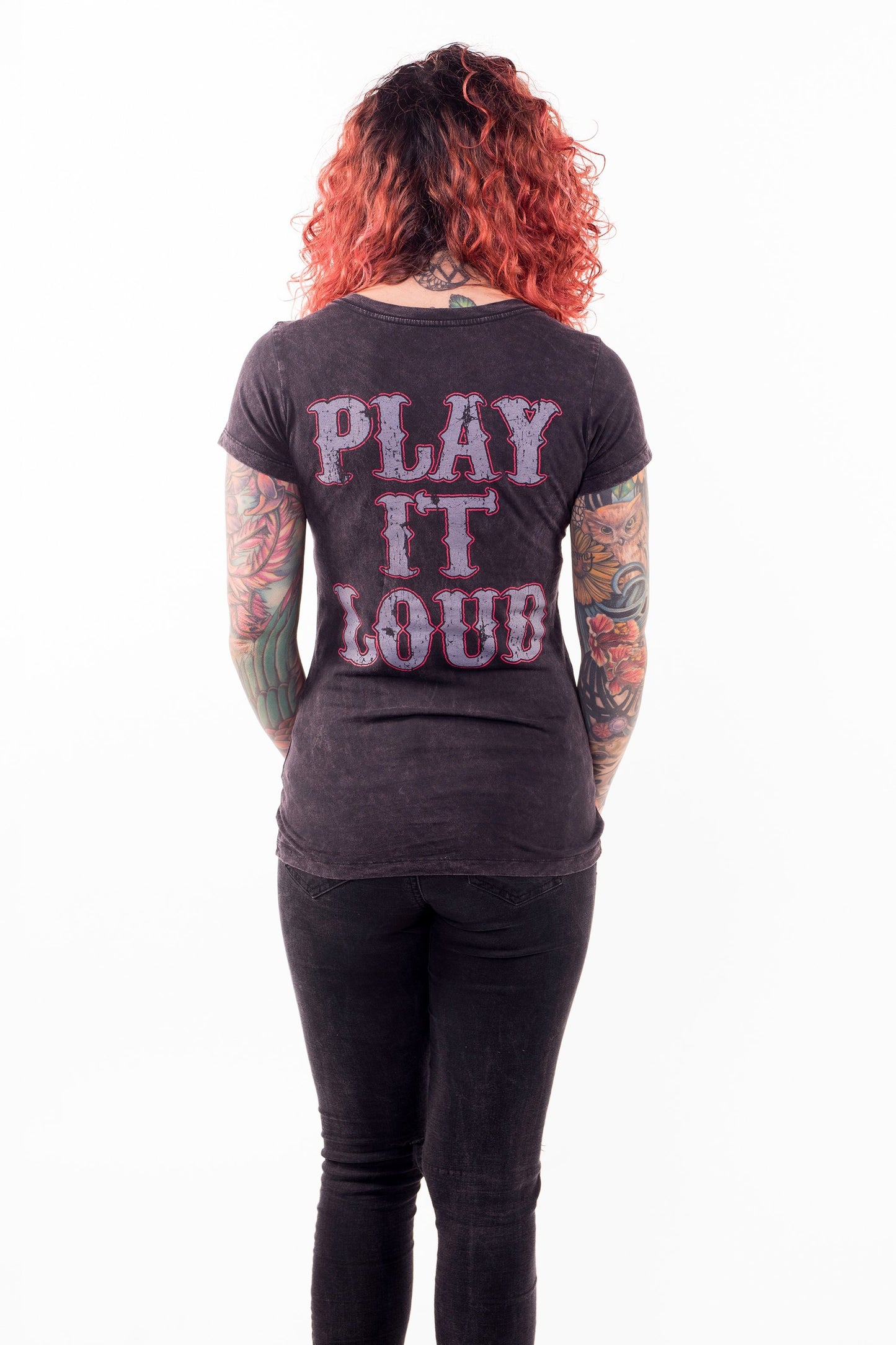 Live Loud V-Neck Tee