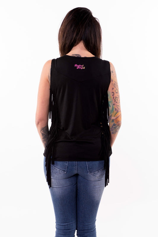 Ready for Love Fringe Tank Top
