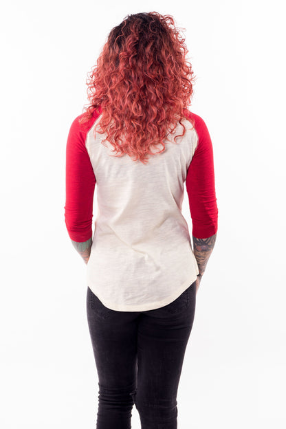 Hard to Catch 3/4 Raglan Sleeve Shirt