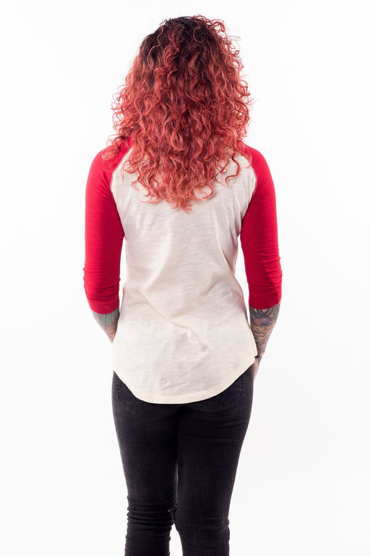 Hard to Catch 3/4 Raglan Sleeve Shirt