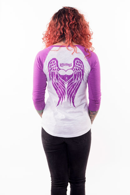 Live To Ride 3/4 Raglan Sleeve Shirt
