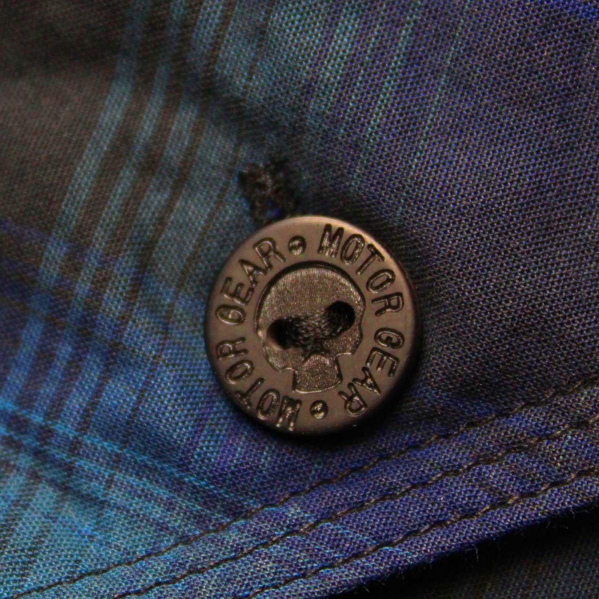 Racing Blue Plaid Shirt