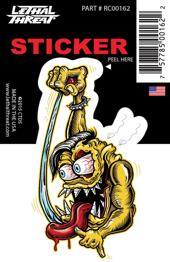 Rude & Crude Decal: Shifter Monster