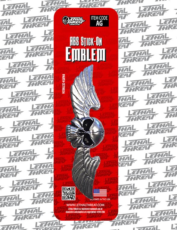 Racing Skull ABS Emblem