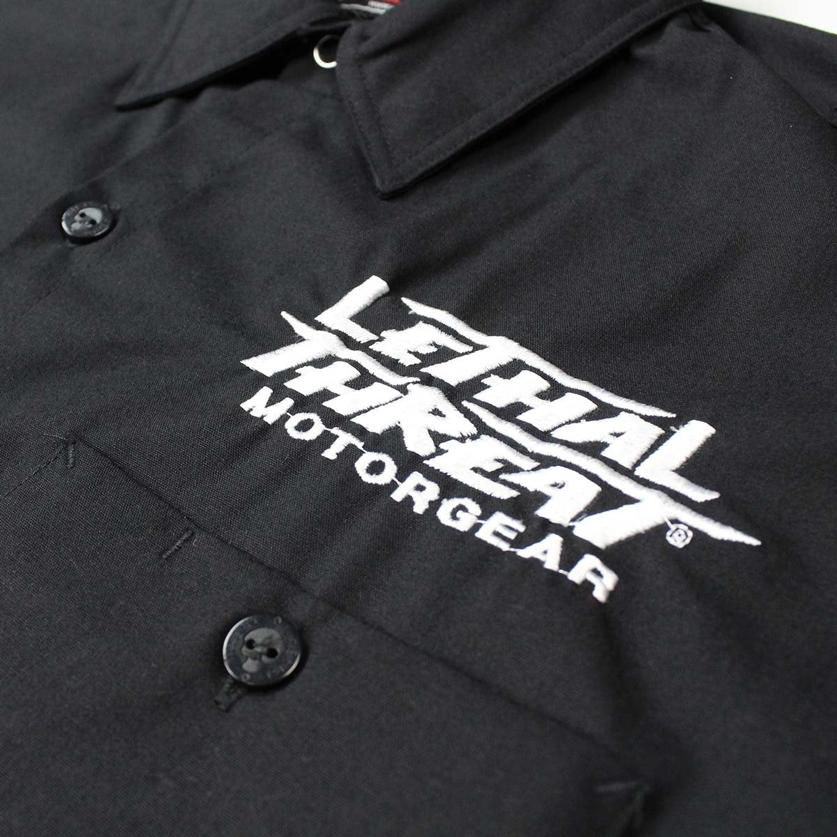 Chopper Rider Embroidered Work Shirt
